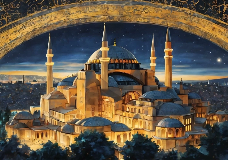 Puslespil Hagia Sofia 1000 brikker