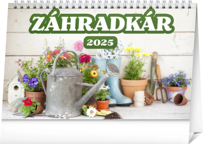 NOTIQUE Bordkalender Haveentusiast 2025, 23,1 x 14,5 cm