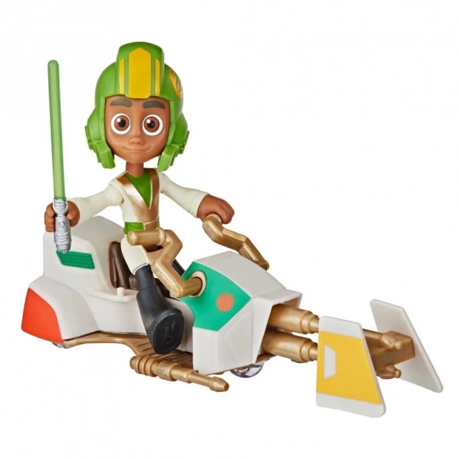 Star Wars Førskole actionfigur med køretøj, Kai