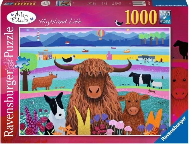 Ravensburger puslespil Livet på Vysočina 1000 brikker