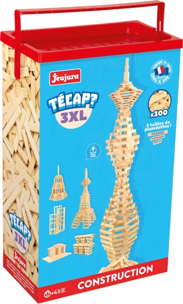 Jeujura træbyggesæt Técap 3XL – 300 dele