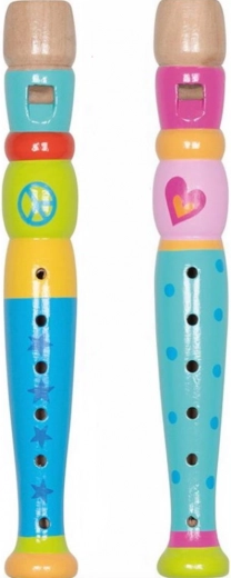 GOKI Peace træfløjte til børn 20 cm (mix)