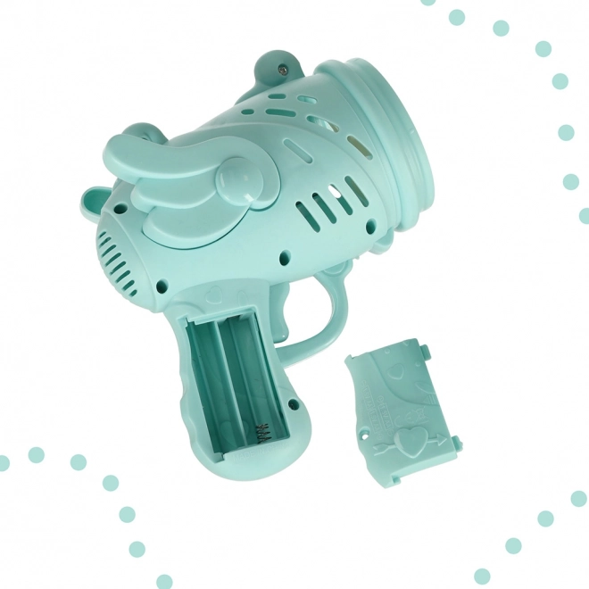 Boblepistol med vinger blå