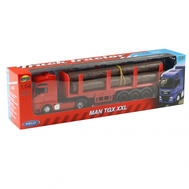 WELLY MODEL MAN TGX XXL lastbil 1:64