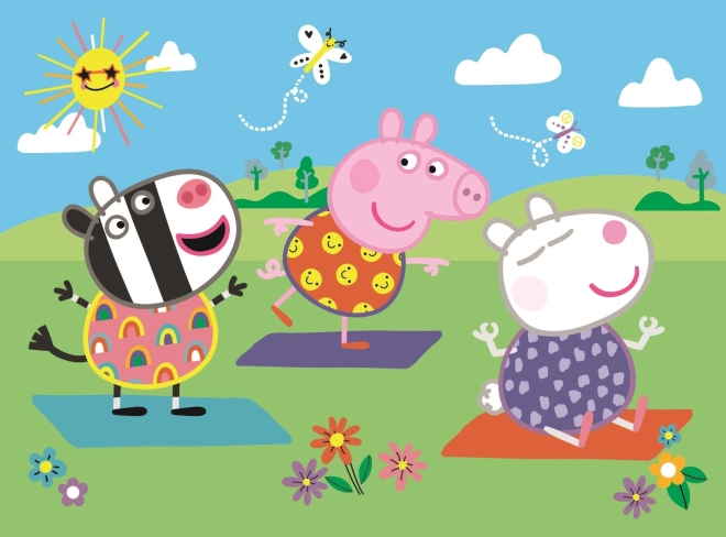 Puzzle miniMAXI GRISLINGEN PEPPA 20 brikker Trefl