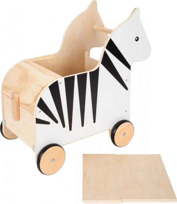 Small foot Boks til legetøj Zebra „Wildlife“