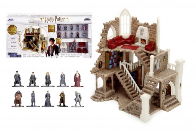 Harry Potter Gryffindor-tårn med nanofigurer