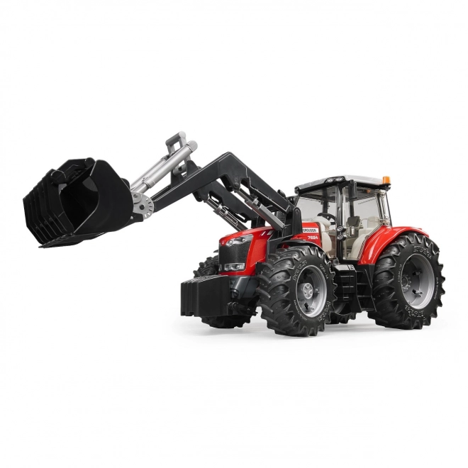 Bruder Traktor MASSEY FERGUSON 7624 med frontlæsser