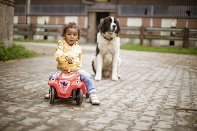 Bobby Car brandbil med lyd