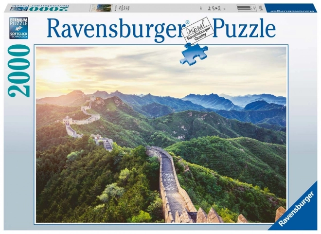 Ravensburger-puslespil Kinesisk mur i sollys 2000 stykker