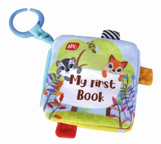 Plysbog med skovens dyr - 17 cm