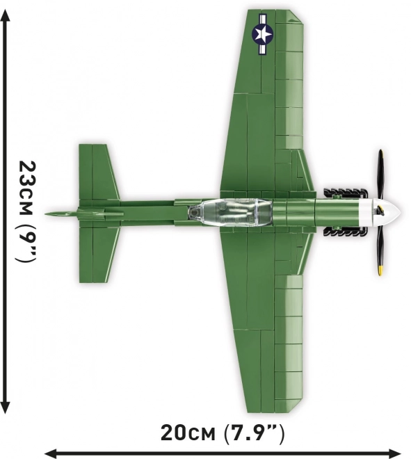 Byggesæt Fly P-51D Mustang COBI