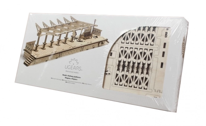 Ugears 3D puslespil - Station 196 dele