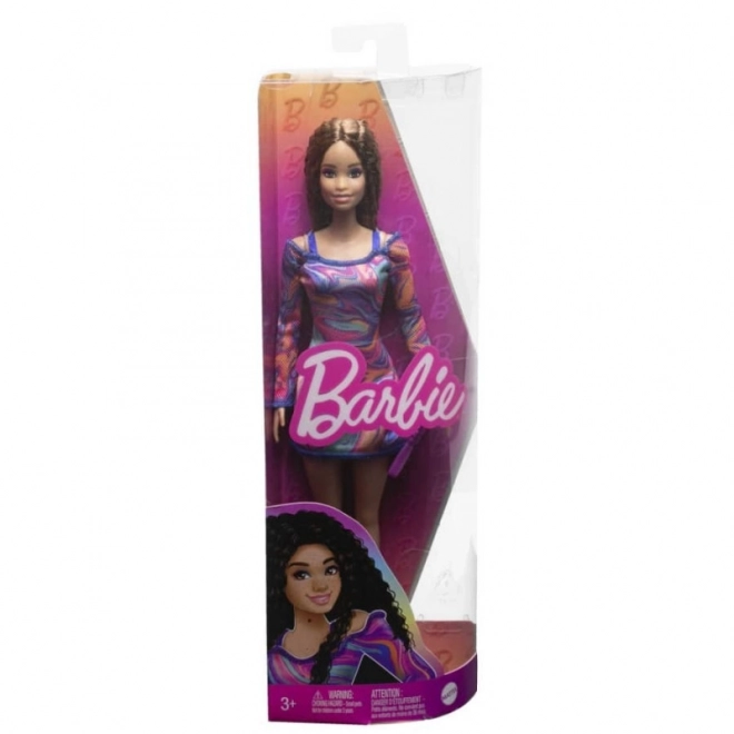 Barbie Fashionistas dukke med krøllet hår og fregner