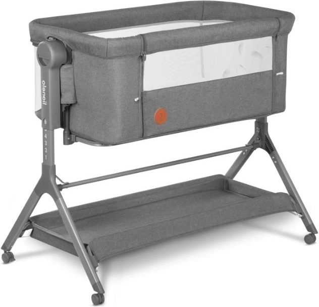barneseng LIONELO Leonie Plus Grey Stone 3-i-1
