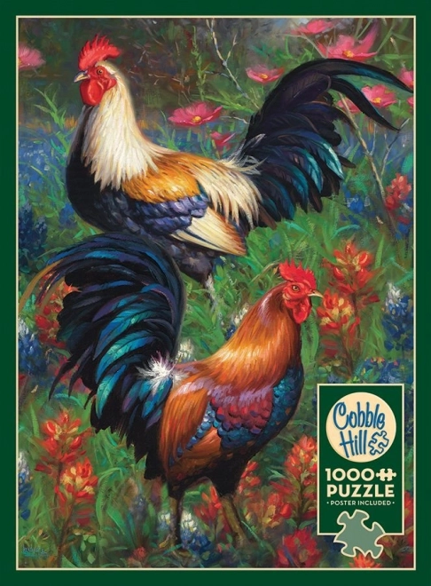 COBBLE HILL Puslespil Hanekyllinger 1000 brikker