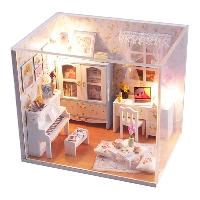 Ni miniature huse Hemioliin værelse