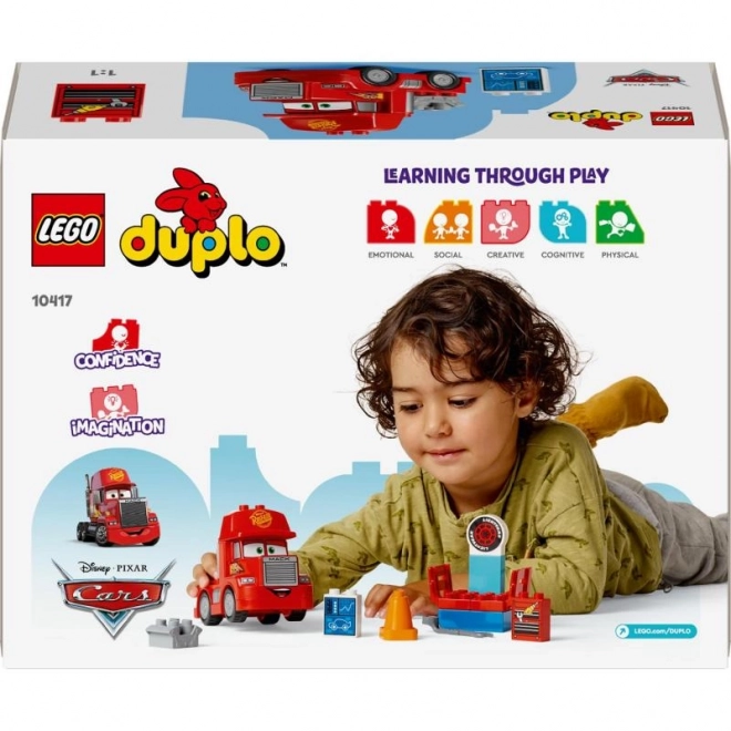 LEGO DUPLO Disney Biler Maniek i kapløbet