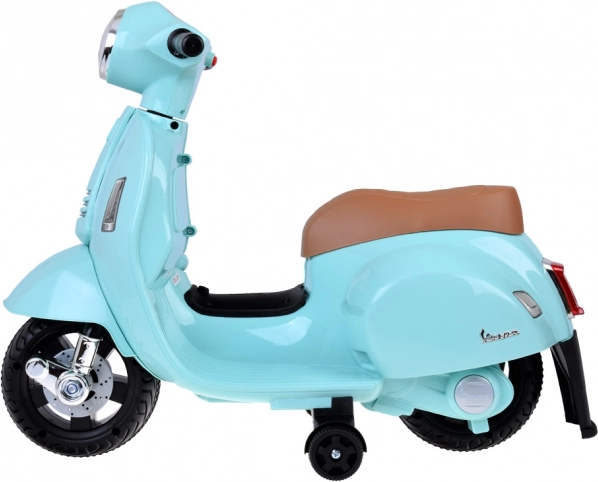 Batteridrevet Vespa scooter til børn