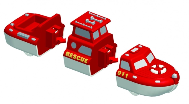 Magnetiske transportmidler brandmænd MalBlo