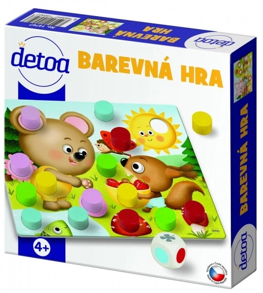 Detoa farverigt brætspil til børn