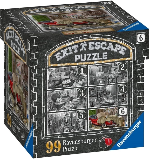 Exit Puslespil: Garage 99 brikker