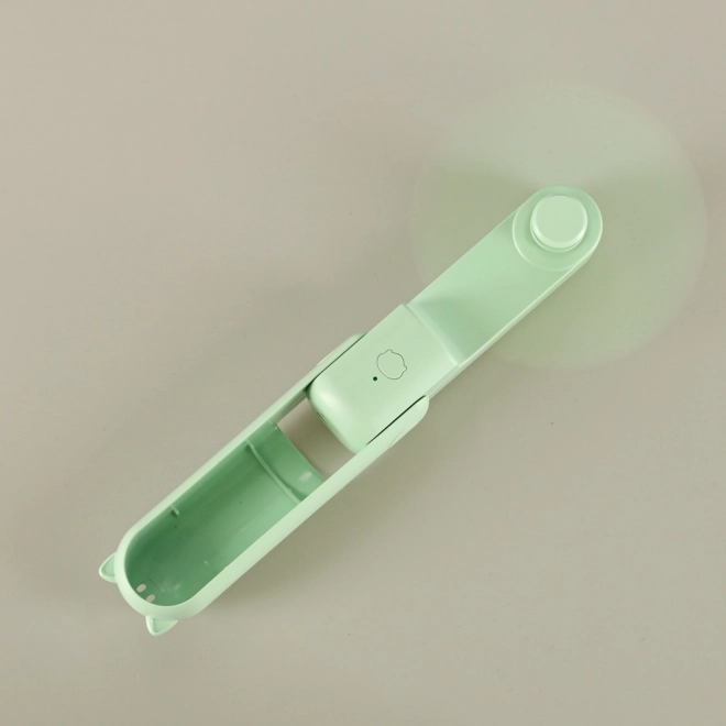 Mini bærbar USB ventilator foldbar grøn