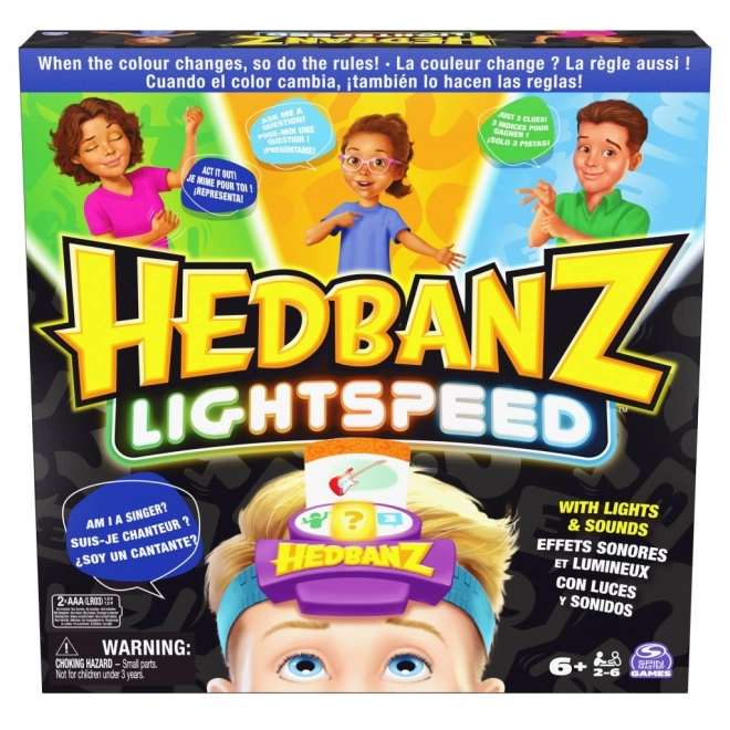 Selskabsspil Hedbanz Lightspeed