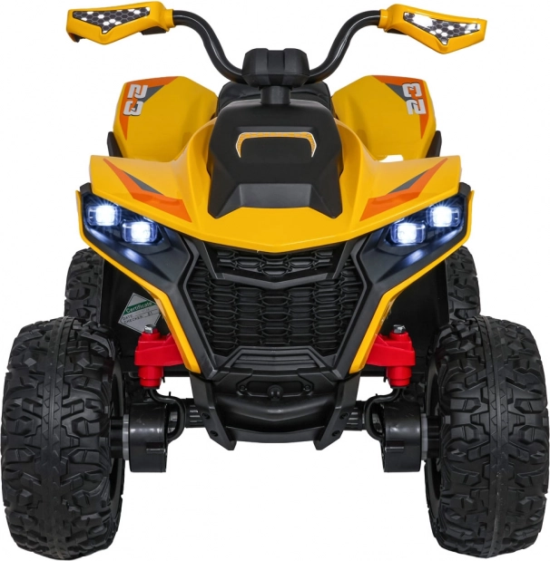 Firehjulet Fast Wheel – Gul