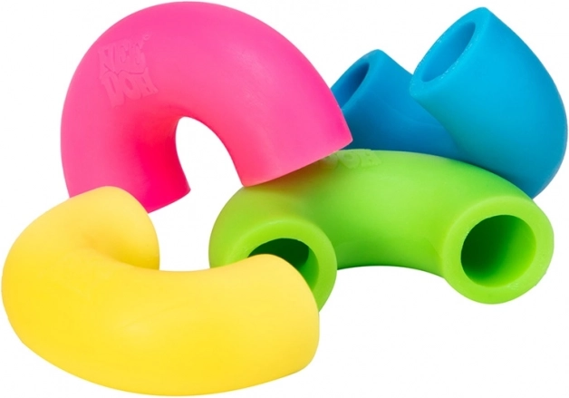 Antistress-makaroner NEE DOH MAC N' SQUEEZE – 4 stk.