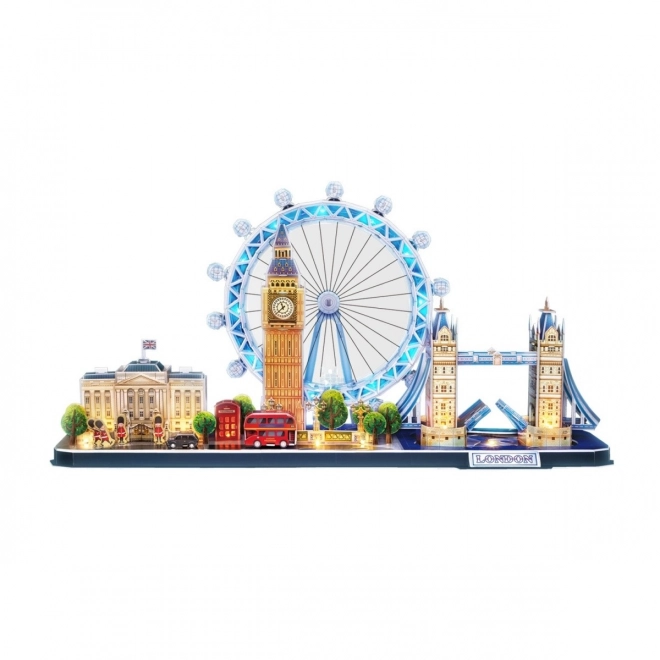 3D puslespil By linje - London med LED