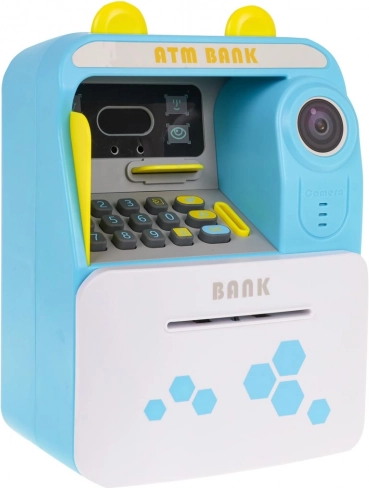Børne-pengeautomat med ansigtsscanner Face ID