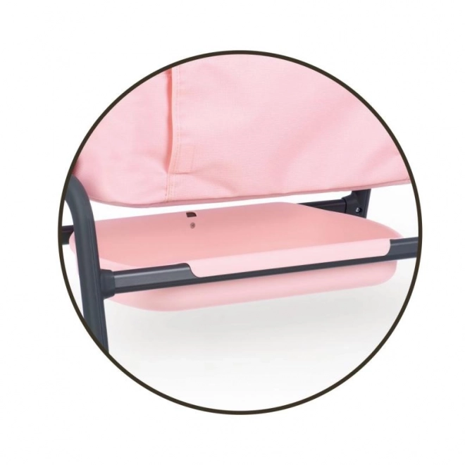 Dukkeseng Maxi Cosi lys rosa til dukker