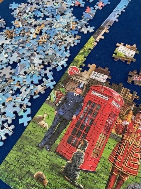 Puzzle London Calling 1000 brikker