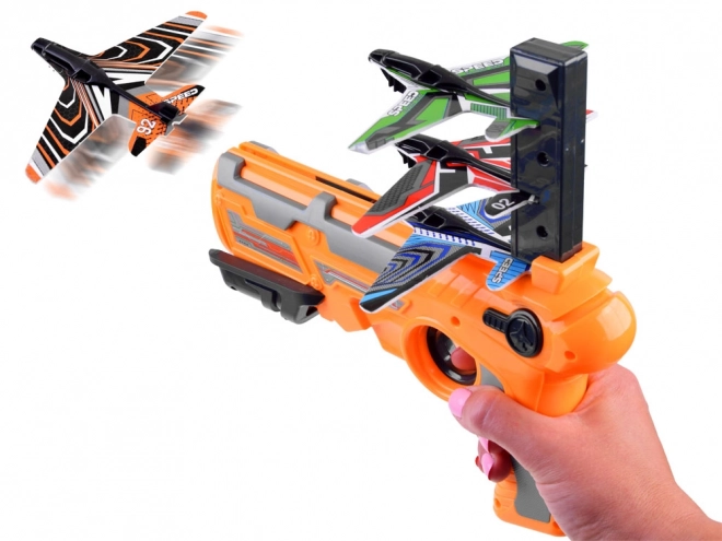 Stor pistol med flyskyder – Orange