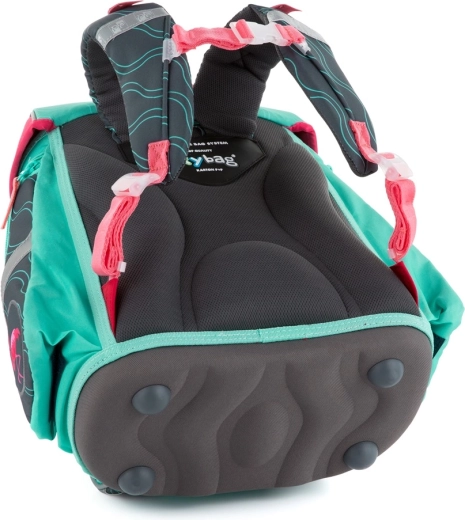 Ergonomisk formet ryg og behagelige stropper