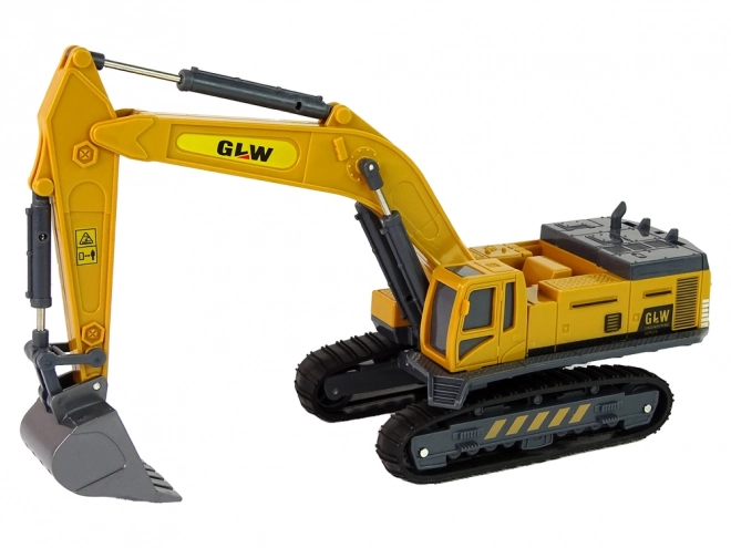 Konstruktionskøretøj Caterpillar Gravemaskine 1:55 gul