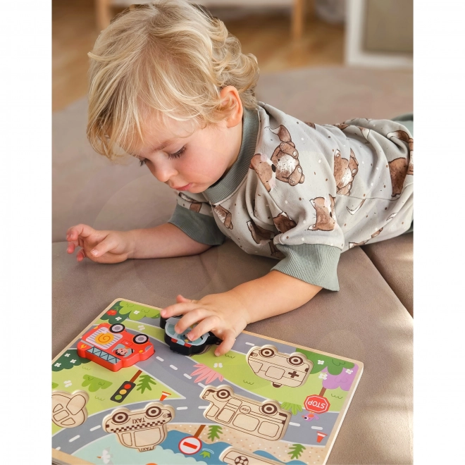 Træpuslespil Montessori by