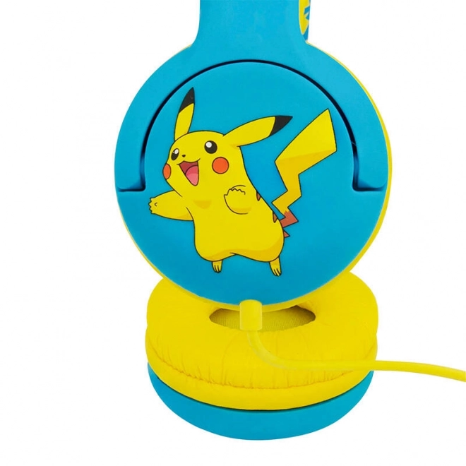 Wired hovedtelefoner til børn OTL Pokemon Pikachu (blå-gul)