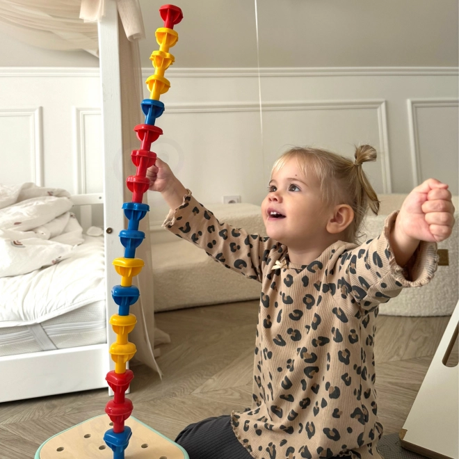 Woopie Grøn Konstruktion Box Motorisk Montessori 12i1