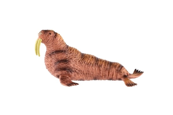 Hvalros is med zoologisk plast 14cm i pose