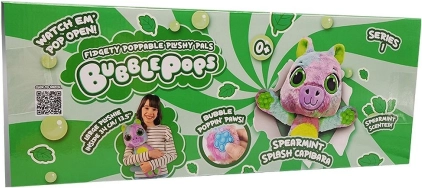 Plysdyr Bubble Pops duftende kapivar – mint