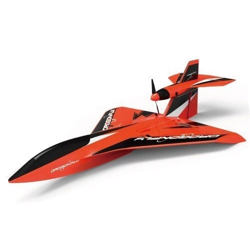 Hydroplán Dragonfly V3 2,4 GHz RTF – Hvid-rød