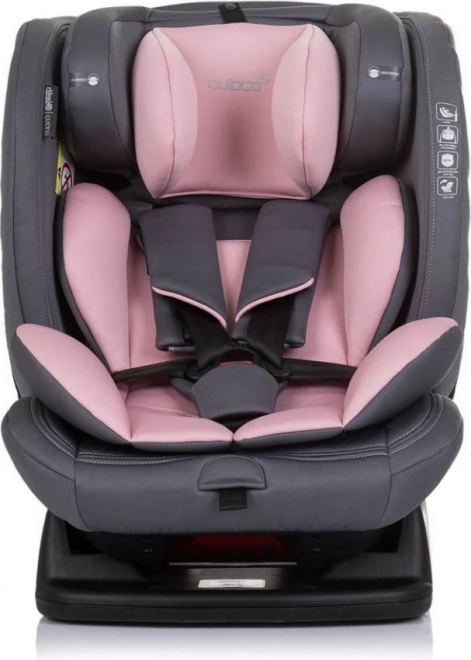 CHIPOLINO Autostol Aviato i-Size 40-150cm, Flamingo