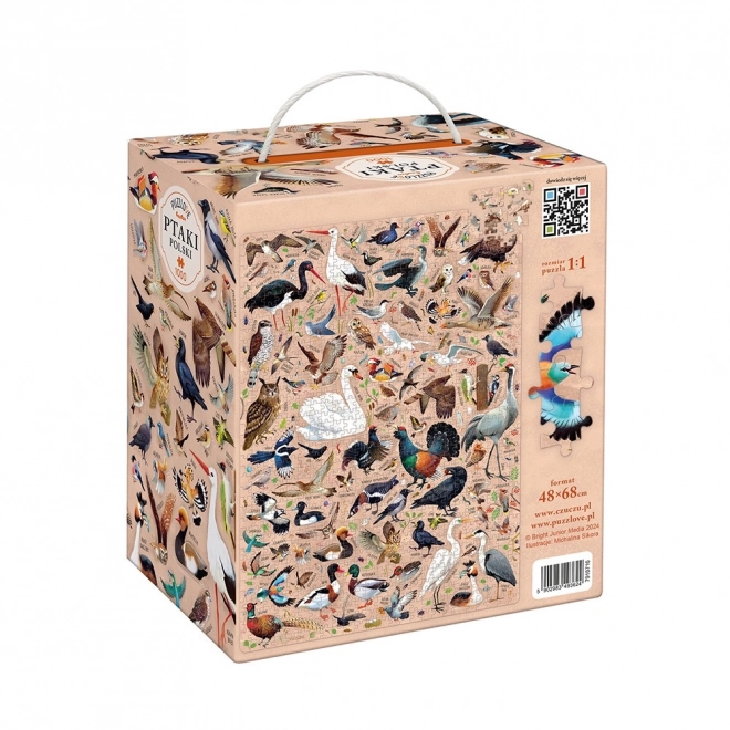 Puslespil Puzzlove Fugle 1000 brikker