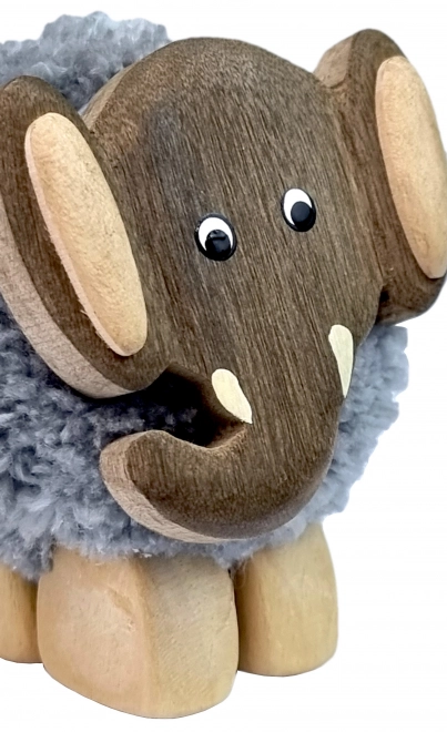 Børnetræsfigur XL Pompon Elefant