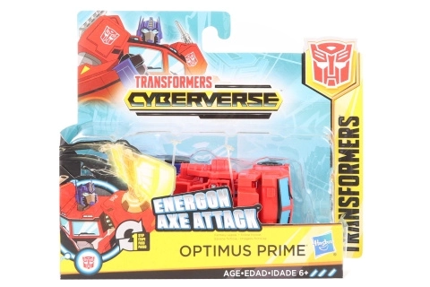 Transformers Cyberverse Optimus Prime med ét trin