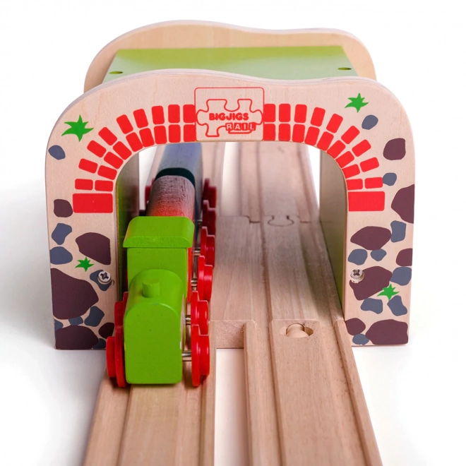 Bigjigs Rail Dobbelt jernbanetunnel