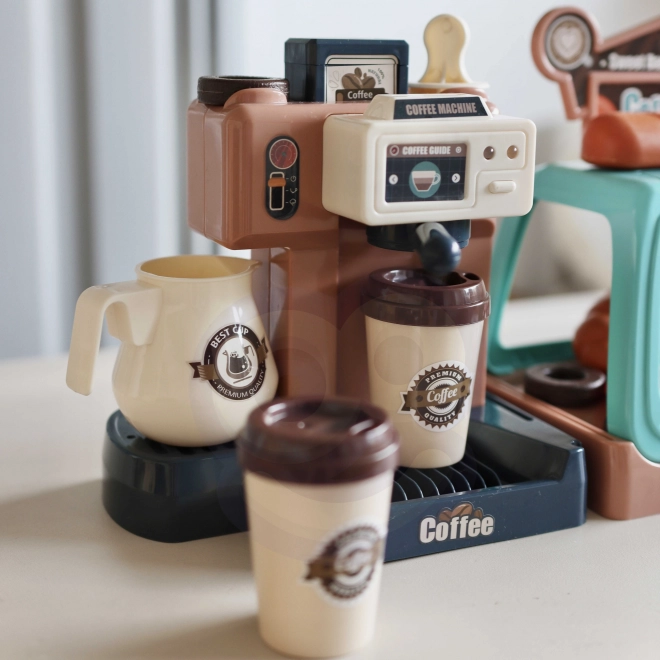 Sjov kaffemaskine til børn med tilbehør WOOPIE