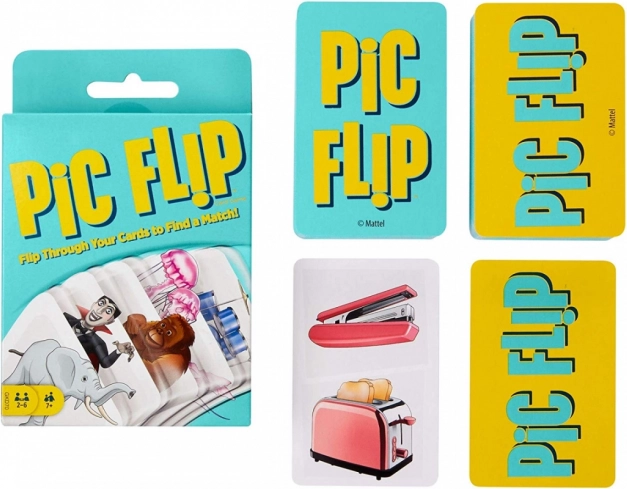 logisk kortspil pic flip pro børn 7+ – associationer og hurtig parjagt